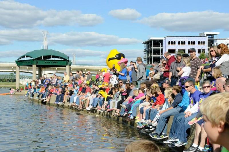 URS Rubber Duck Regatta moment